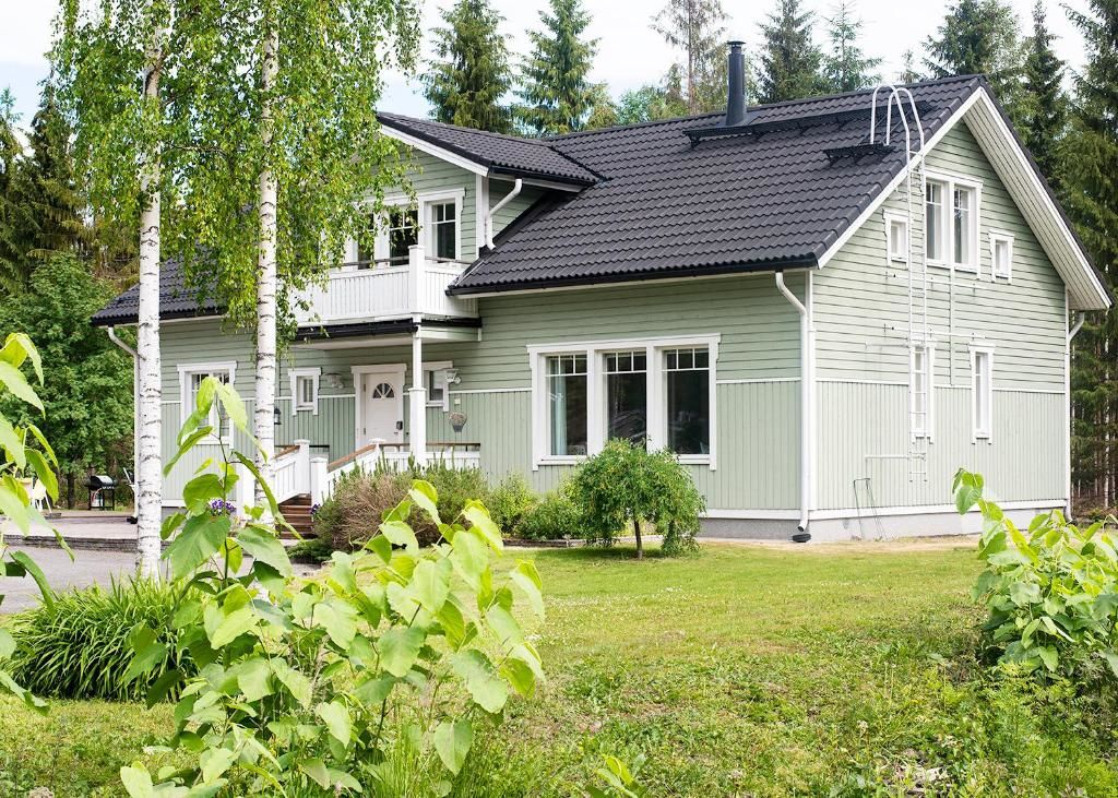 Виллы Modern wooden villa Хювинкяя-54